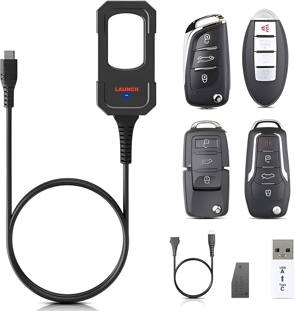 LAUNCH® X431 Autovõtme Programmeerija + 4 võtit
