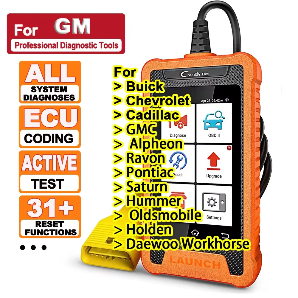 LAUNCH X431 Elite VAG/BMW/Mercedes/GM/Toyota