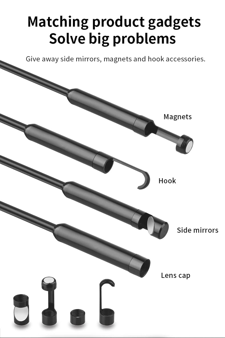 KERUI 8mm 1080P Endoscope Camera iOS/Android