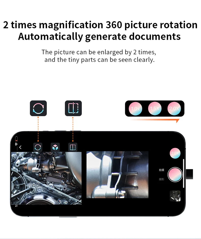 KERUI 8mm 1080P Endoscope Camera iOS/Android