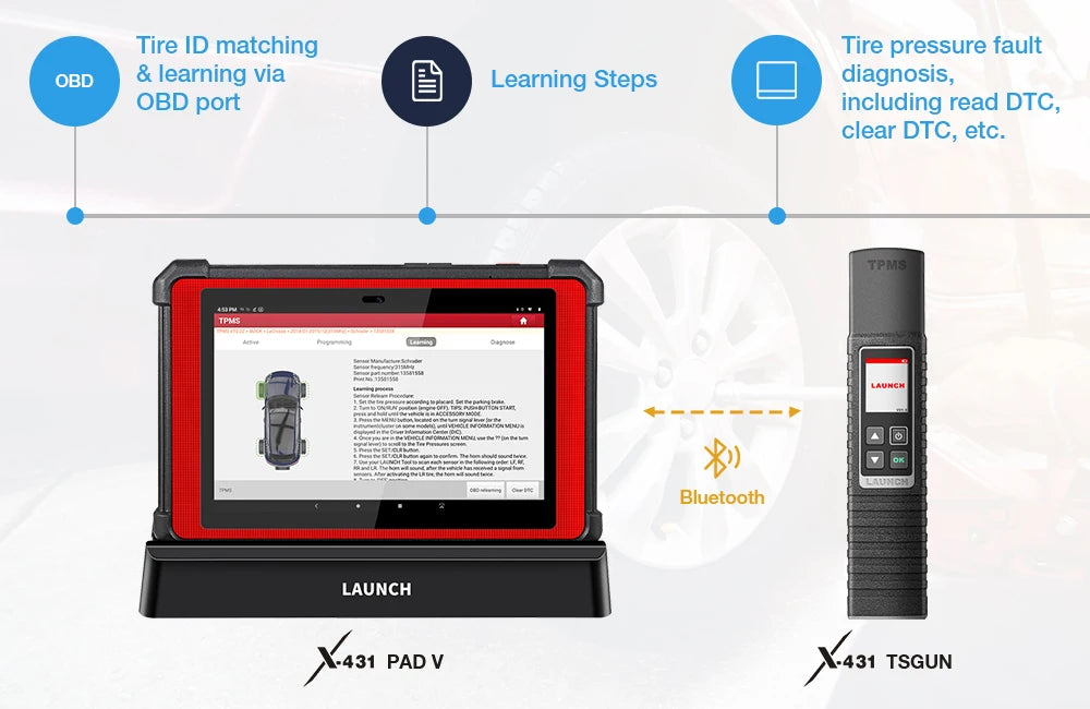 2025 LAUNCH X431 i-TPMS Tire Pressure Diagnostic Tool