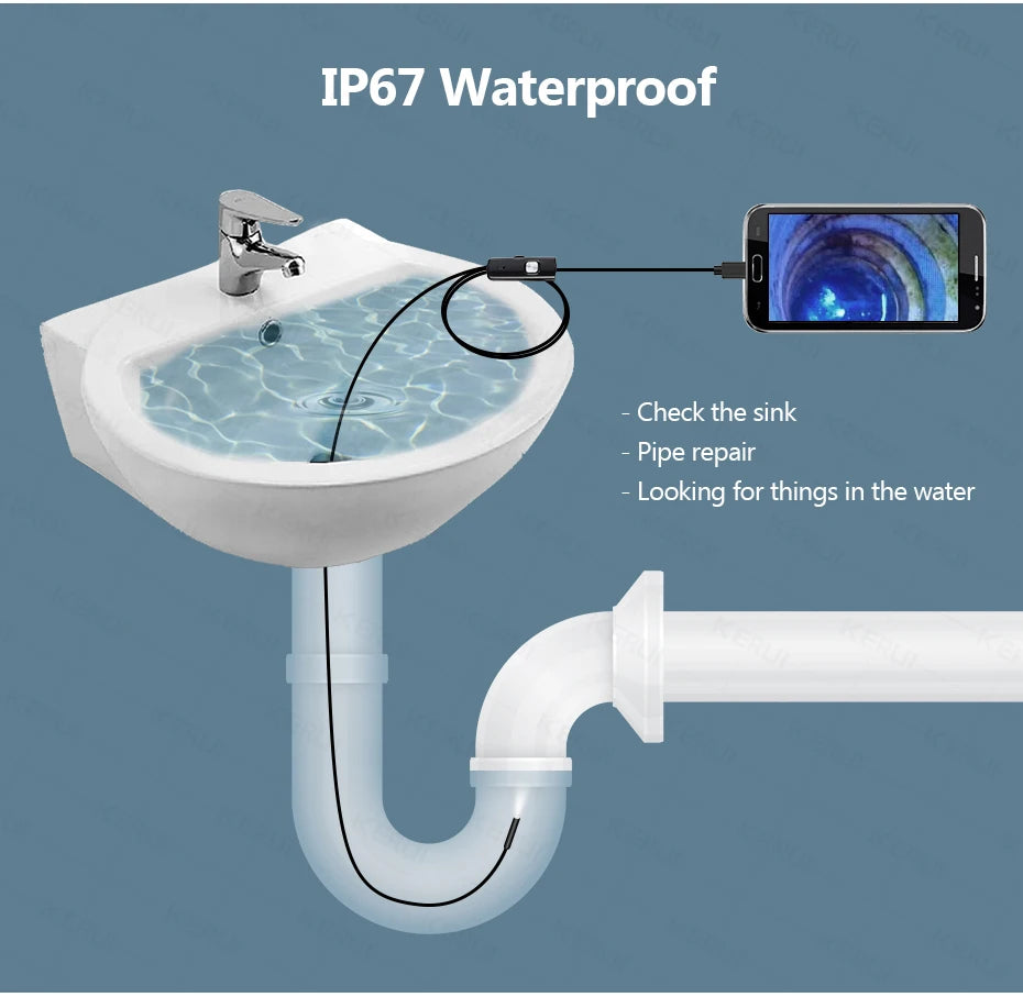 KERUI Endoscope camera 7mm 720p Android