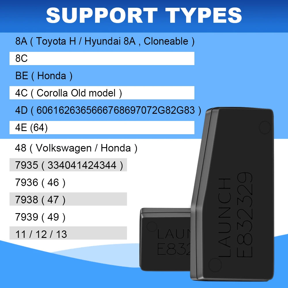 LAUNCH® X431 Autovõtme Programmeerija + 4 võtit