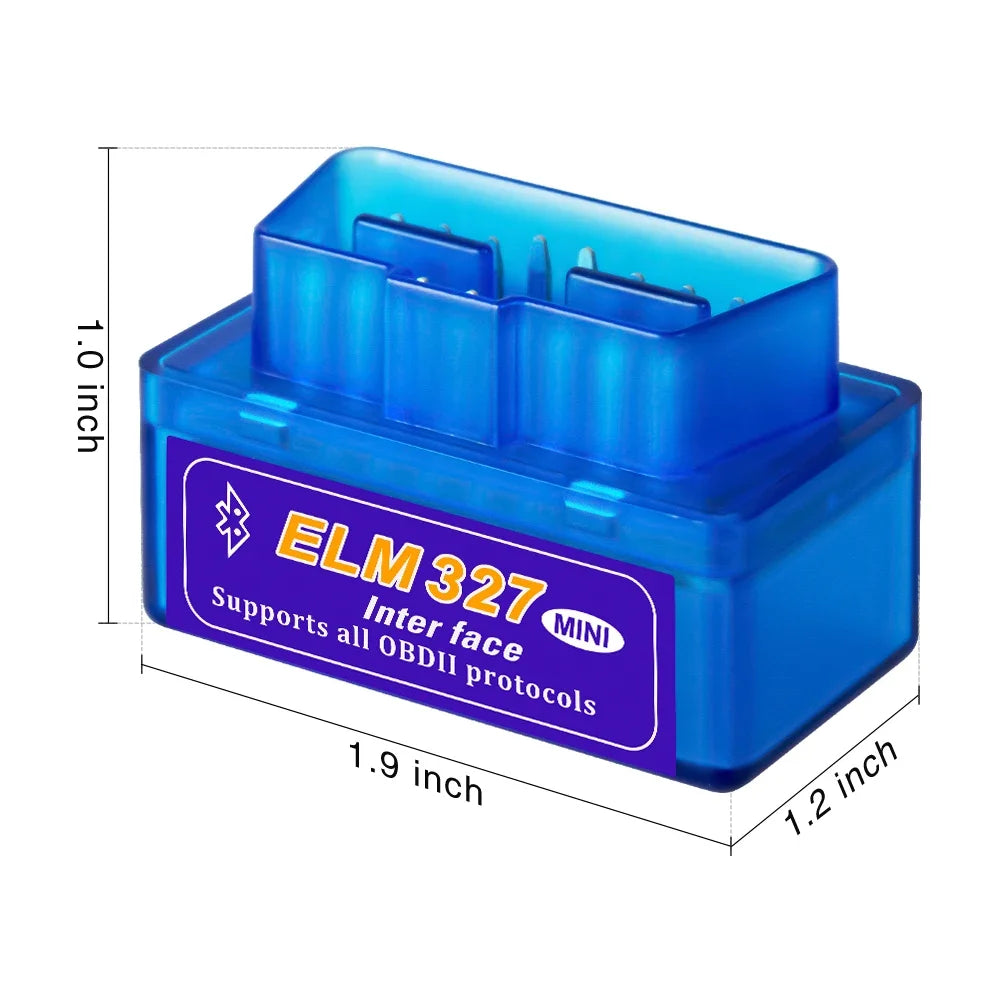 Bluetooth code reader/diagnostic device ELM327 V2.1