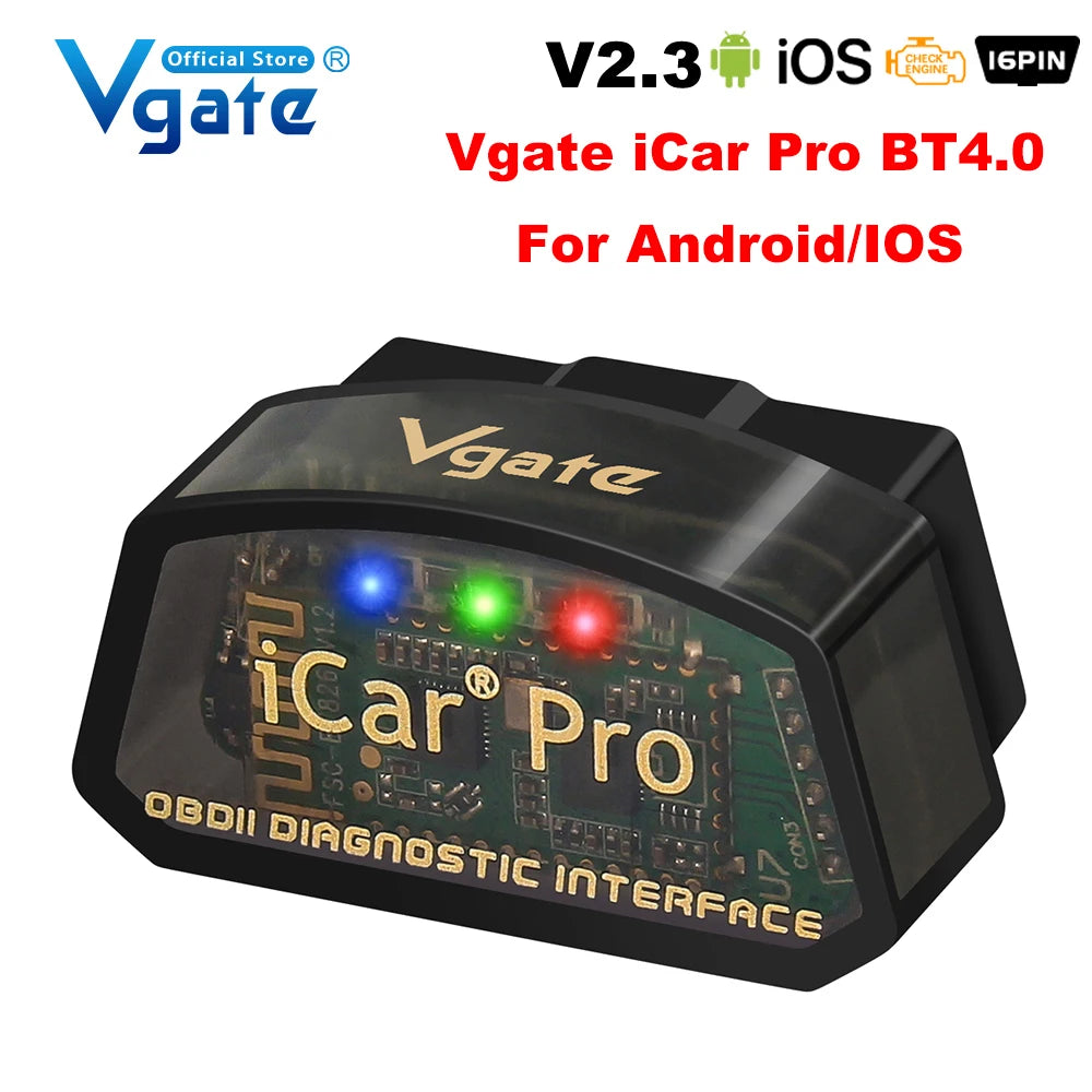 iCar Pro BT 4.0 V2.3 Bluetooth Code Reader/Diagnostic Device