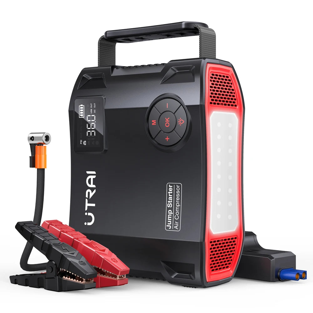 UTRAI JS-5 2000A Jump Starter/Air Compressor