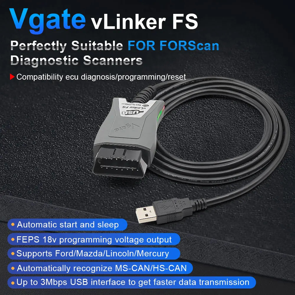 Vgate vLinker FS Diagnostikaseade Mazda/Ford