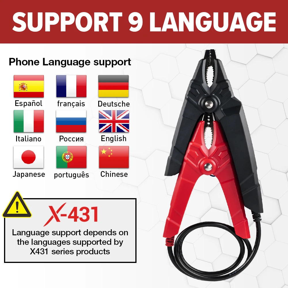 LAUNCH® BST360 Bluetooth Aku Tester