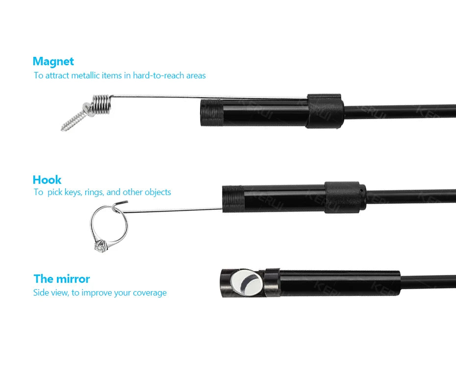 KERUI Endoscope camera 7mm 720p Android