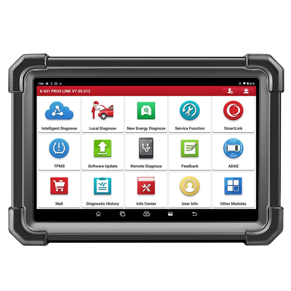 LAUNCH® X431 PRO3S+SmartLink HD Sõidu- ja Veoautode Diagnostikaseade