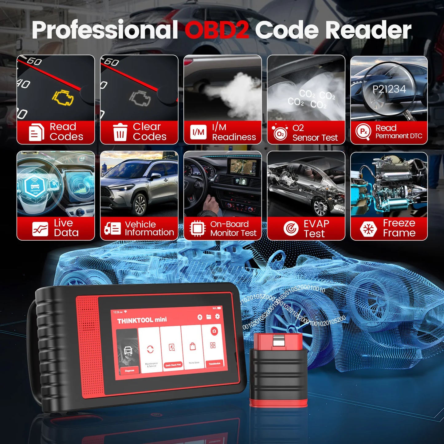 THINKCAR Thinktool Mini Diagnostikaseade