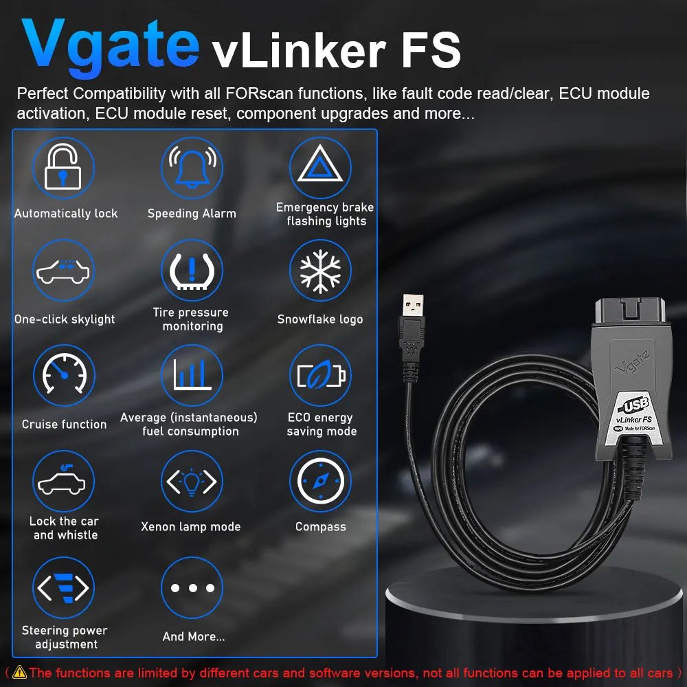 Vgate vLinker FS Diagnostikaseade Mazda/Ford