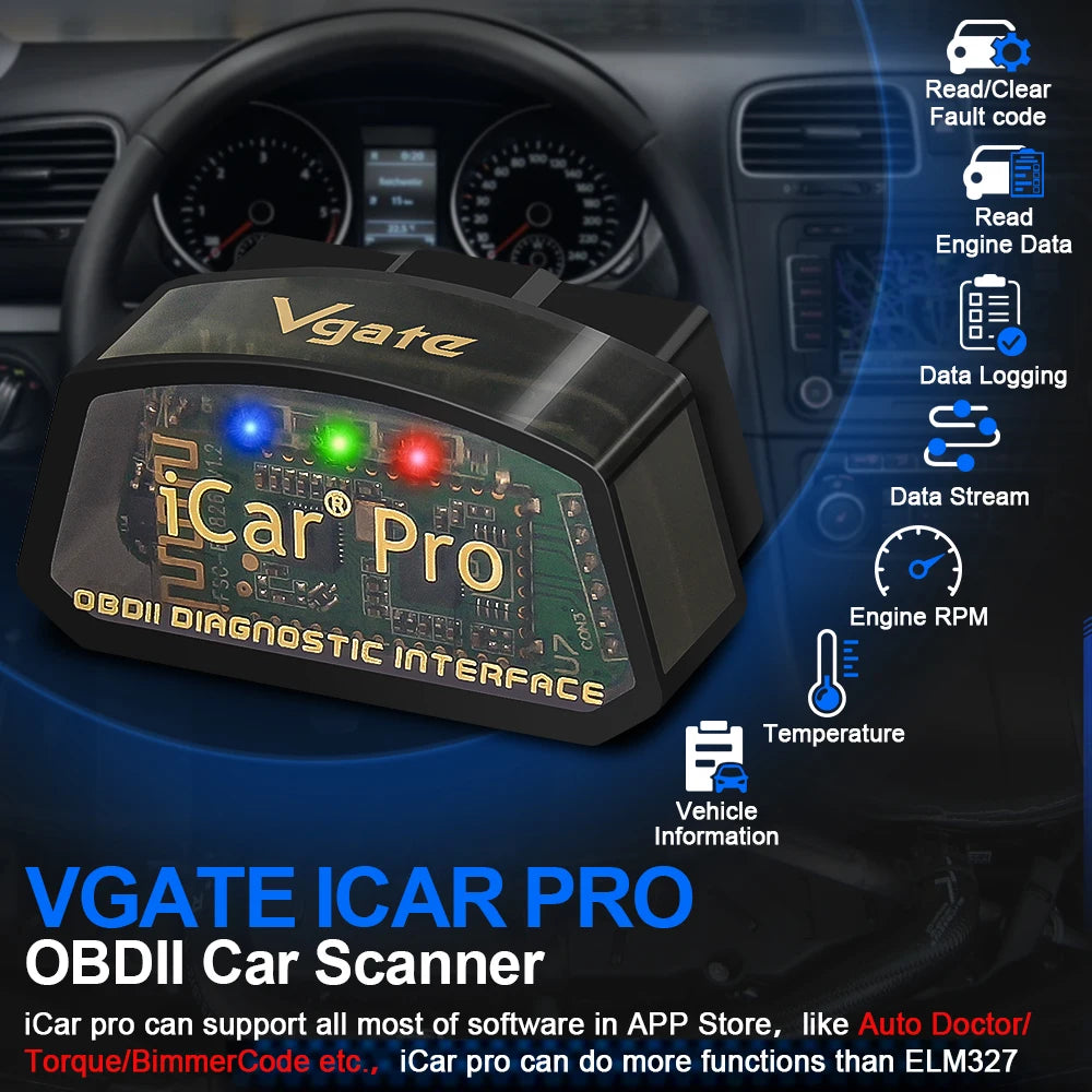 iCar Pro BT 4.0 V2.3 Bluetooth Code Reader/Diagnostic Device