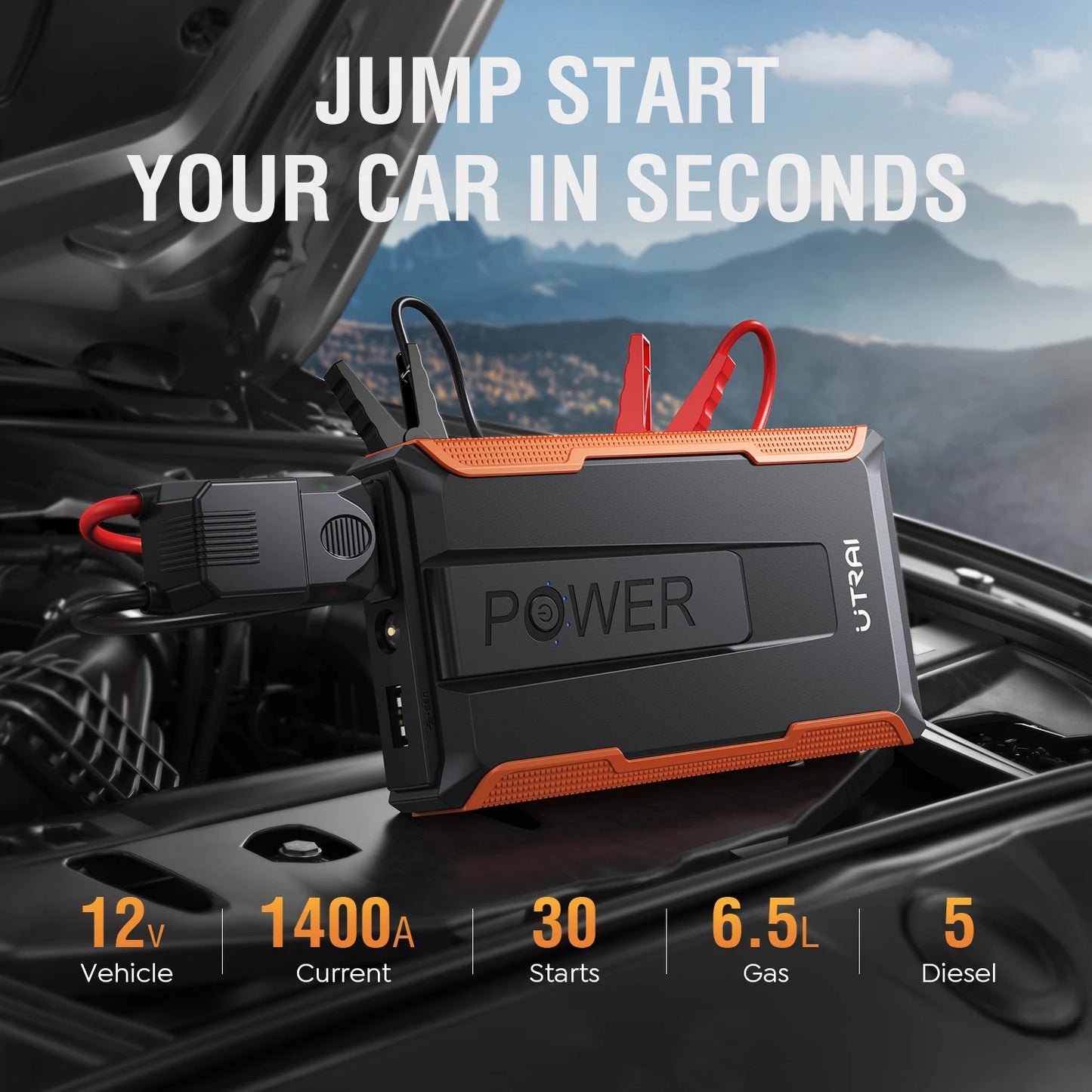 UTRAI T1 1400A Car Jump Starter