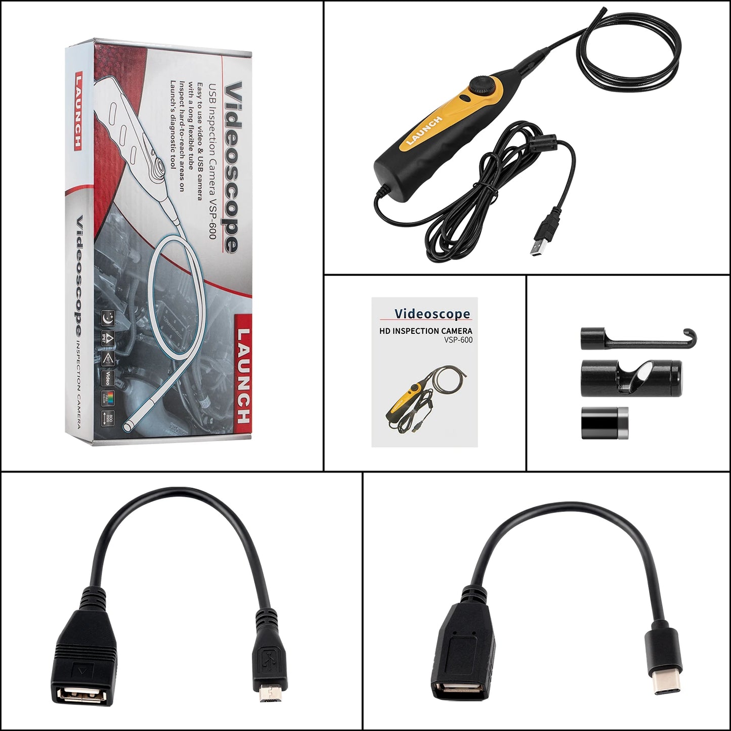 LAUNCH® VSP-600 Endoskoopkaamera