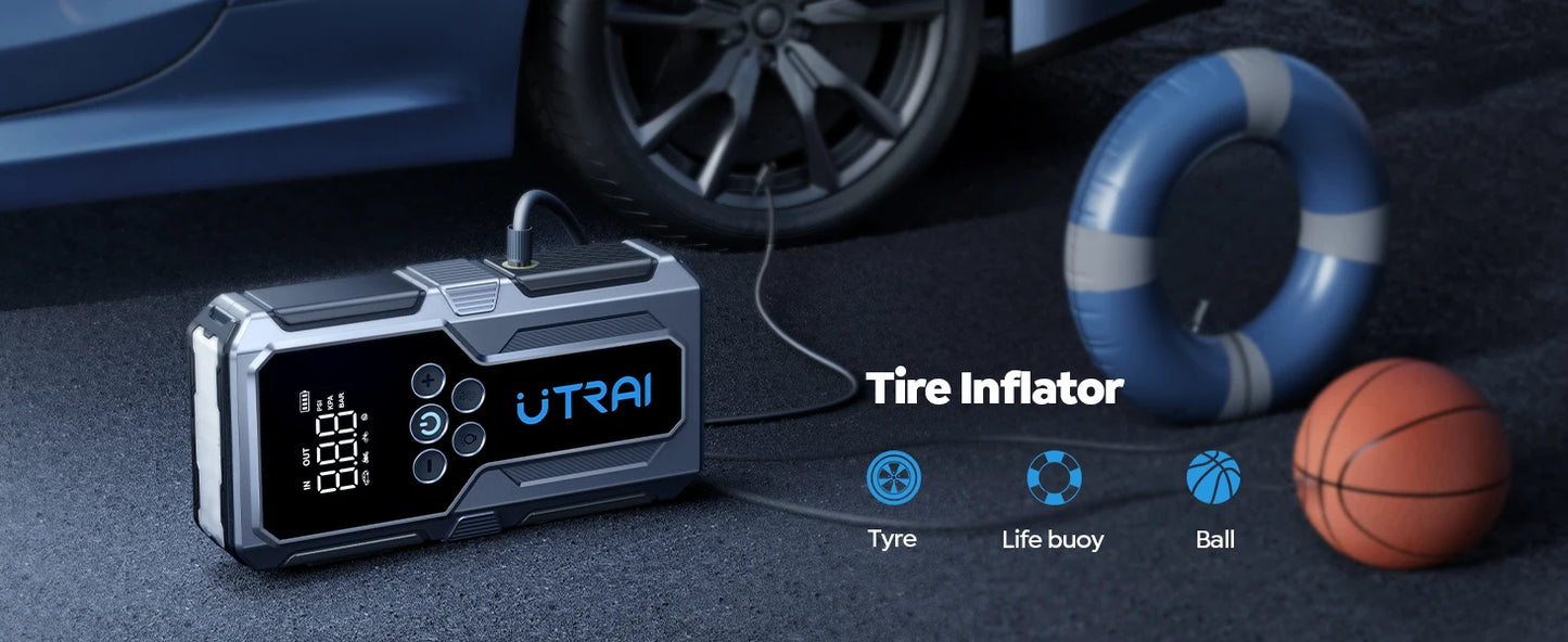 UTRAI JS-9 1500A Jump Starter/Air Pump