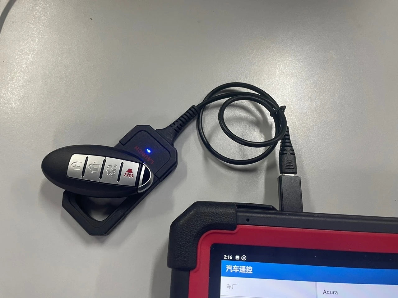 LAUNCH® X431 Autovõtme Programmeerija + 4 võtit