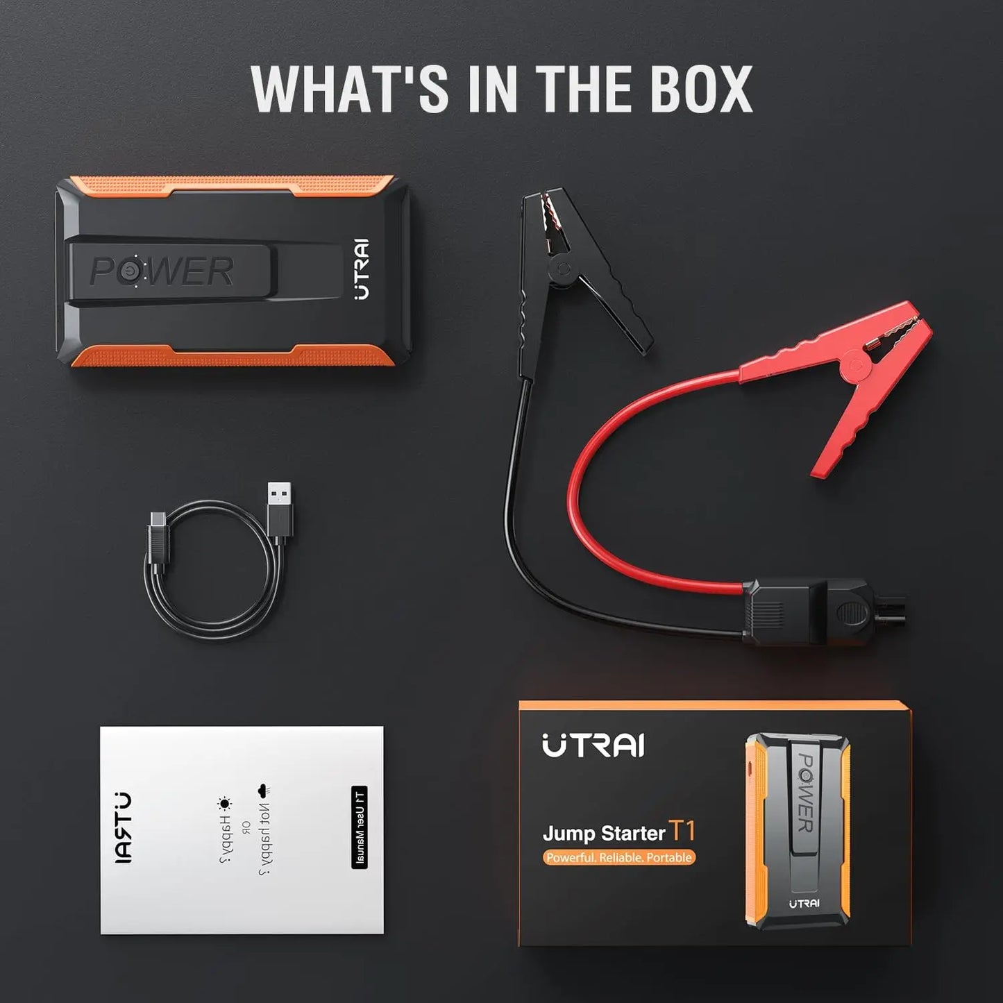 UTRAI T1 1400A Car Jump Starter