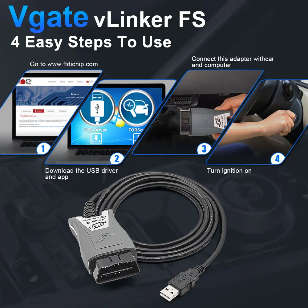 Vgate vLinker FS Diagnostikaseade Mazda/Ford