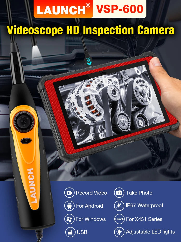LAUNCH® VSP-600 Endoskoopkaamera