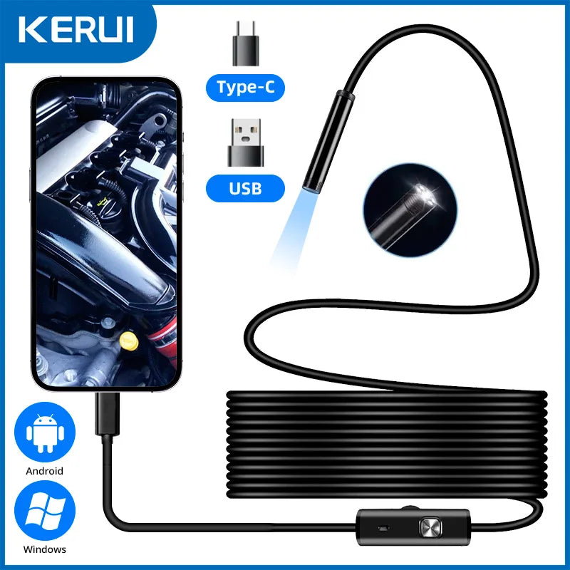 KERUI Endoscope camera 7mm 720p Android