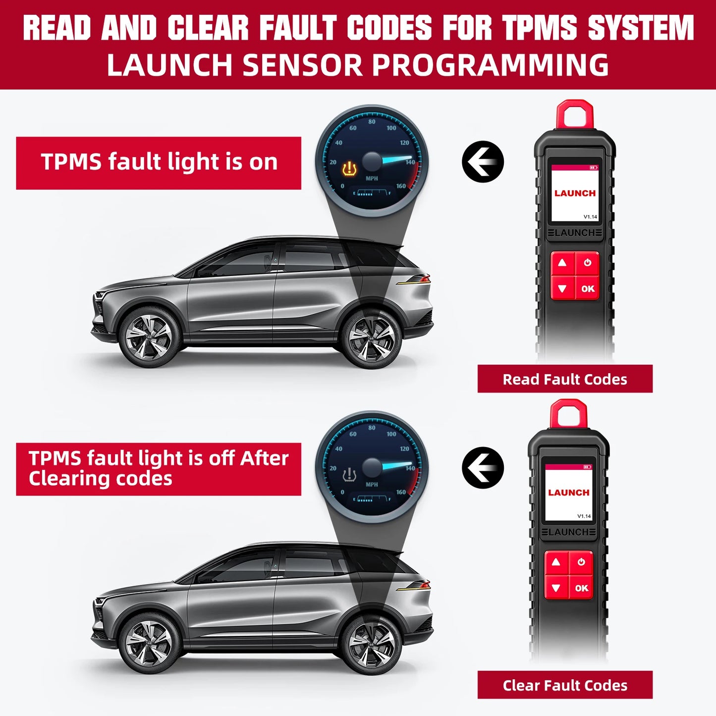 2025 LAUNCH X431 i-TPMS Tire Pressure Diagnostic Tool