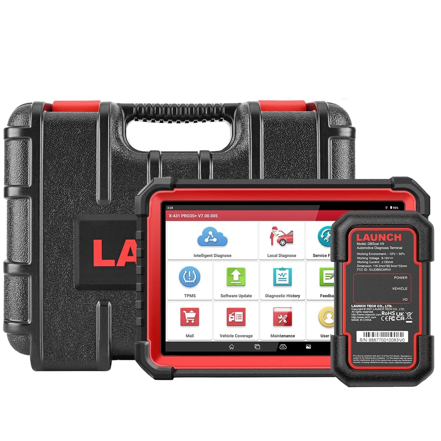 LAUNCH®X431PRO3S+V5.0Diagnostikaseade